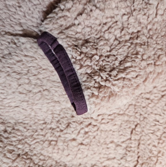 🎉Host Pick🎉Champion Fuzzy Pullover Sherpa Sweater Size M Mauve NWT - Picture 9 of 16